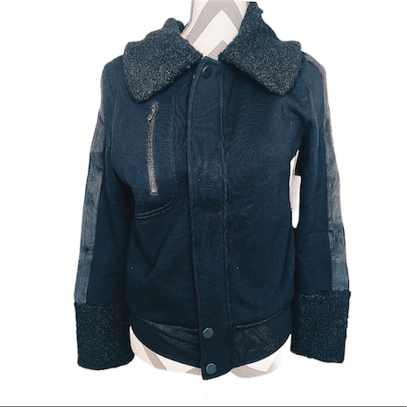 Peloton Jackets & Blazers - Peloton Stealth Moto Fur Jacket